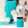 Cat Scratching & Massage Brush (Orange, 3pcs) - Furniture Leg Protector