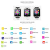 Q18 1.54 inch TFT Screen MTK6260A 360MHz Bluetooth 3.0 Smart Watch Phone, 128M + 64M Memory(Gold)