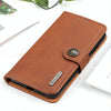 For Galaxy A51 5G Cowhide Texture PU + TPU Horizontal Flip Leather Case with Holder & Card Slots & Wallet(Brown)