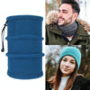 YIPINU Outdoor Cycling Bib Sport Wind And Cold Protection Thick Warm Neck Cover, Size: Free Code(Peacock Blue)