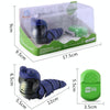 7702 Infrared Remote Control Simulation Cobra Tricky Toy(Purple)