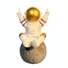 Wireless Bluetooth Small Speaker TWS Mini Portable Astronaut Audio(Gold)