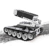 945pcs Rocket Tank 3D Metal Model Precision Mechanical Assembly Tank Assembly High Difficulty Toys