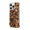 For iPhone 15 Pro Denior A18 WoodenPaint MagSafe Phone Case(Brown)