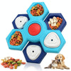 Dog Puzzle Feeder, Slow Feeder, Rotating Treat Toy