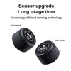 Front Wheel Tire Pressure Temperature Monitoring Sensor(Black)