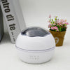 Small Ball USB Rotating Starry Sky Ocean Projector Night Light(White)