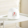 ZAY-H006 Charge Snowman Humidifier Night Light USB Mute Cute Desktop Air Mini Atomizer Air Humidifier(White)
