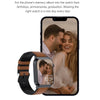 E500 1.83 inch HD Square Screen Leather Watch Strap Smart Watch Supports ECG Monitoring / Non-invasive Blood Sugar(Black)