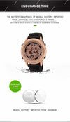 SANDA  411 Multifunctional Wports Watch Male Youth Fashion Model Male Waterproof Student Electronic Watch(Coffee)