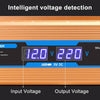 Carmaer Modified Sine Wave 24V to 220V 1600W Car Multi-function Double Digital Display Inverter Household Power Converter