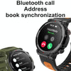 S56T Heart Rate/Blood Oxygen/Sleep Monitoring Bluetooth Call Outdoor Waterproof Smart Watch(Blue)