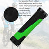 1pair BG-0404 Bicycle Rubber Handle Cover The Mountain Bike Bilateral Lock Dead Anti-Slip Handle Cover(Red)