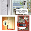 Wireless Door Alarm with Remote, 100dB Siren, Easy Install