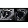 Car Carbon Fiber Big Left and Right Air Outlet Decorative Sticker for Lexus IS250 300 350C 2006-2012, Left Drive