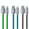 WK WDC-203i 2.4A USB to 8 Pin Data Cable, Length: 1m(Green)