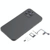 iPhone XS Back Cover, iP15 Pro Style (Black)