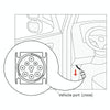 For Cummins J1939 9 Pin Connector Diagnosis Cable