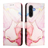 For Samsung Galaxy A56 5G PT003 Marble Pattern Flip Leather Phone Case(Rose Gold)