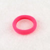 20pcs / Pack Girls Kids Rubber Bands Ponytail Holder Elastic Hair Bands(Bright Pink)