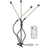 LED Long Strip Plant Fill Light Remote Dimmable Plant Grow Light, Style: E1 Clip 4 Head