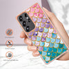 For Samsung Galaxy S25 Ultra 5G Electroplating IMD TPU Phone Case(Colorful Scales)