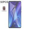 50 PCS Non-Full Matte Frosted Tempered Glass Film for Xiaomi Redmi K20 / K20 Pro / Mi 9T, No Retail Package