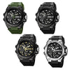 SKMEI 2031 Multifunctional Outdoor Waterproof Chronograph Men Sports Watch(Black)