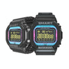 EX16T 1.21 inches LCD Screen Smart Watch 50m Waterproof, Support Pedometer / Call Reminder / Motion Monitoring / Remote Camera(Blue)