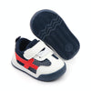 D2678 Autumn Baby Shoes Super Skin Children Sport White Shoees, Size: 17(Dark Blue)