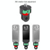 1/4 inch Screw Adjustable Metal Action Camera Adapter(Green Black)