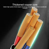 IVON CA88 12W 2.4A USB to 8 Pin Nylon Braid Fast Charge Data Cable, Cable Length: 1m (Black)