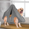 Pet Grooming Hammock, Small 25cm Grey, Holds 15kg - Cat & Dog