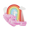 20pcs Birthday Party Cake Toppers Baking Cake Ornament Flags Dessert Decoration, Style: Balloon 1