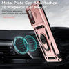 For Samsung Galaxy S20 FE Sliding Camshield Holder Phone Case(Rose Gold)