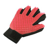 Right Hand Pet Deshedding Glove - Red
