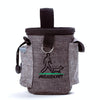 Dog Treat Training Pouch Bag with Poop Bag Dispenser - Grey