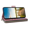 For Samsung Galaxy A26 Nine-card Slots Zipper Wallet Bag Leather Phone Case(Rose Gold)
