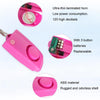 Personal Safety Alarm 120dB Pink - Elderly, Kids, Women