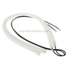 2 PCS 12V Car Daytime Running Lights Soft Article Lamp, Blue Light, Length: 30cm