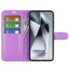 For Samsung Galaxy S25 Ultra 5G Litchi Texture Horizontal Flip Leather Phone Case with Holder(Purple)