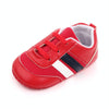 D2566 Soft Soled Non-slip Baby Walking Shoes, Size: 12cm(Red)