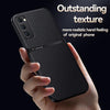 For Samsung Galaxy S20 FE 4G / 5G Litchi Leather Magnetic Full Coverage Shockproof Phone Case(Black)