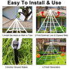 Halloween Spider Web Triangle Net Outdoor Decoration Props, Size: 5m x4.8m