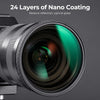 K&F CONCEPT KF01.1838 82mm Variable ND3-ND1000 ND Filter 1.5-10 Stops Waterproof Filter