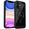 For iPhone 11 Honeycomb Cooling MagSafe Phone Case(Black)