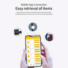 Mini GPS Pet Tracker - Bluetooth Anti-Lost Alarm - White - iOS