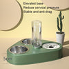 Automatic Pet Water Bowl, 500ml, Large, Mint Green - Cat & Dog