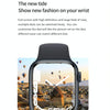 Watch 8 Max 1.85 inch Wireless Charging Bluetooth Call NFC Smartwatch(Blue)