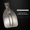 304 Stainless Steel Folding Frying Spatula Outdoor Camping Portable Tableware(Fry Shovel)